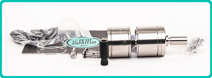 Contenu de l'Atomiseur Muted+ RTA SE